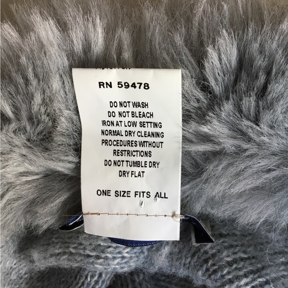 FratelliTalli light blue poncho - Picture 4 of 5